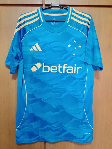 Camisa do Cruzeiro 2025 Tam M 3° uniforme