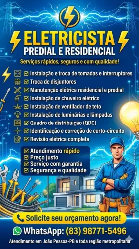 Eletricista Técnico: Instalações inteligentes que ajudam a economizar.