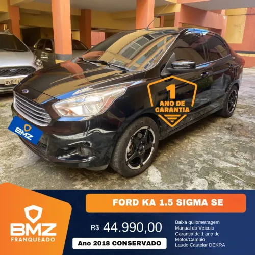 Ford KA+ Sedan 1.5 16V Flex 4P 2018