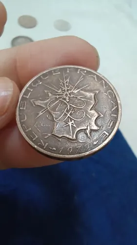 Item de Coleção Antigo Francês 1977
