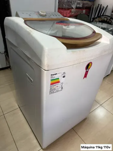 Máquina 11kg 110v - $599,00 A vista 12x 56,99 no cartão de crédito