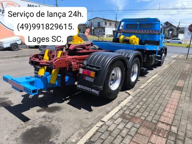 Serviço de lança segonha e guincho 24h.
