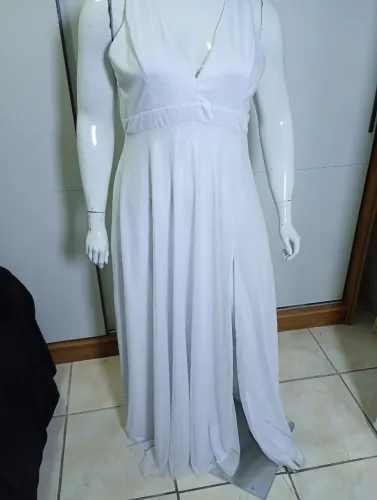 Vestido plus size casamento cívil