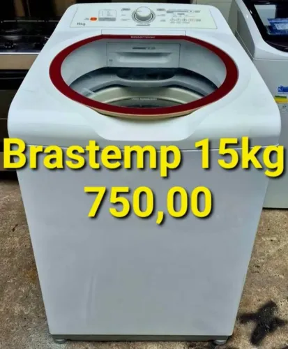Máquina de lavar Brastemp 15kg 110V ENTREGAMOS