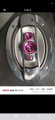 Par de Auto Falante 6x9 Pioneer Original