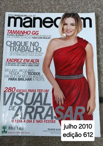 Revista manequim antiga 