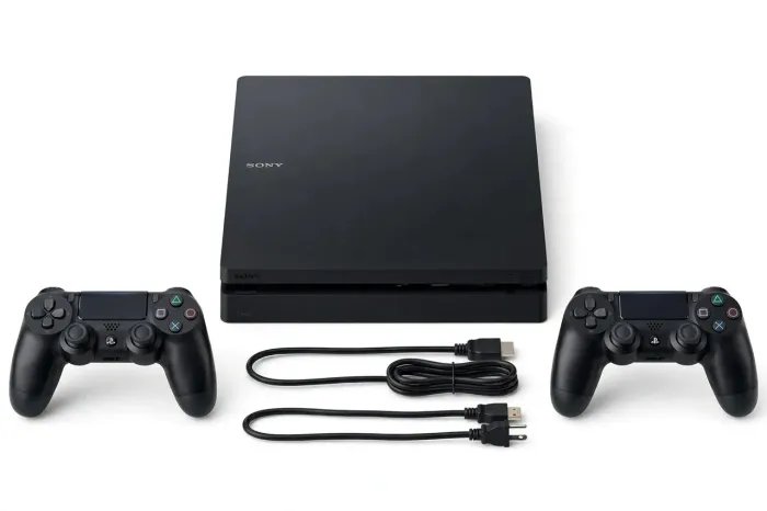 Ps4 Slim - 500gb  dois controles