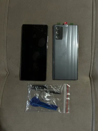 Kit Reparo Samsung Galaxy Note 20 - Tela Frontal + Tampa Traseira + Ferramentas