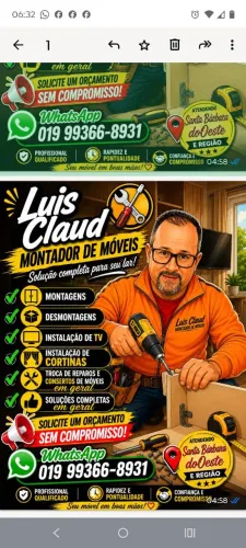 Luis claud Montador de Móveis