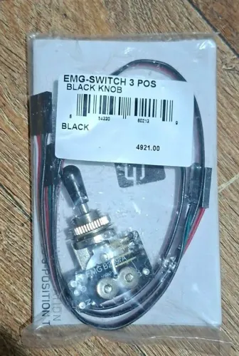 Chave Seletora para Guitarra - EMG 3 Posições Toggle (Nova Importada dos EUA)