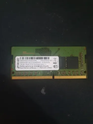 Kit 2 Memórias RAM 16GB DDR4 3200MHz SODIMM (Notebook) ? 32GB ? R$ 699,99