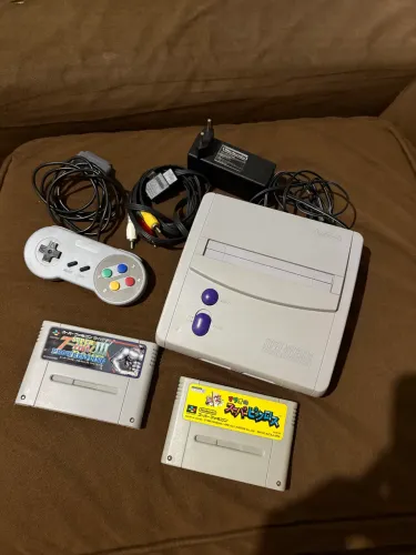 SUPER NINTENDO IMPECÁVEL ( aceita trocas )