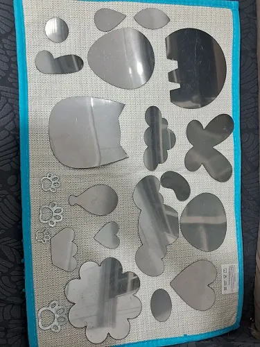 Kit 57 Moldes Metal Feltro Sem Costura