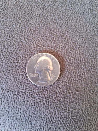 Moeda Quarter Dollar 1984