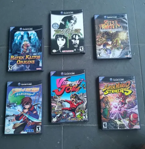 Jogos games originais Game Cube Nintendo ( preço na última foto )