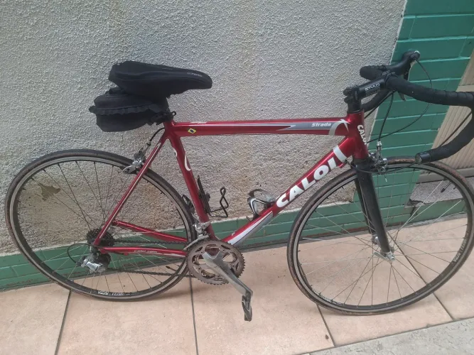 Bicicleta Caloi strada 18 marchas speed usada
