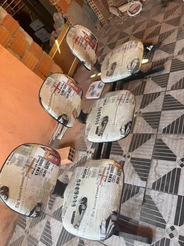 Cadeiras de espera
