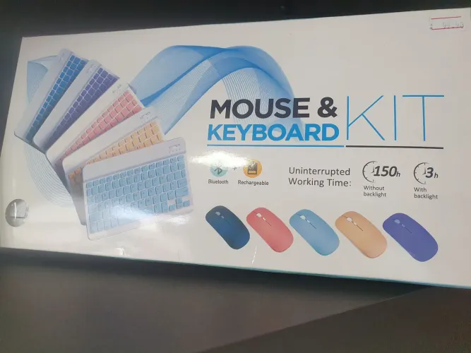 Teclado sem fio para ipad e notebook