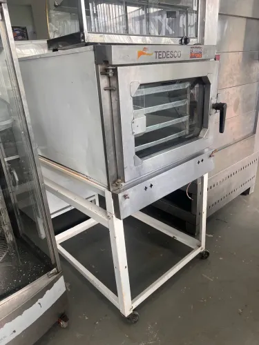 Forno Turbo 05 Assadeiras Gás Tedesco Usado