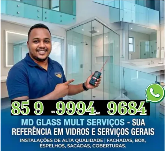 Vidraçaria Vidros Temperado Box para Banheiro Espelhos porta de Correr Porta Pivotante Sac