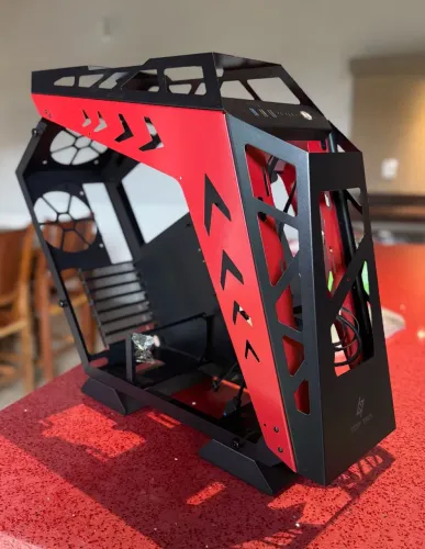 Kit Gabinete Pc Gamer Top Tag + Fans Gamemax + controladoras Coolmoon