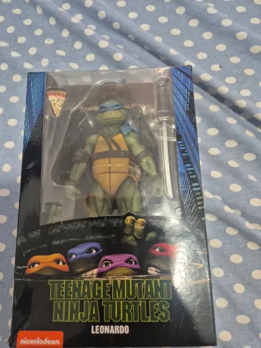Boneco tartarugas ninja Leonardo _ lacrado