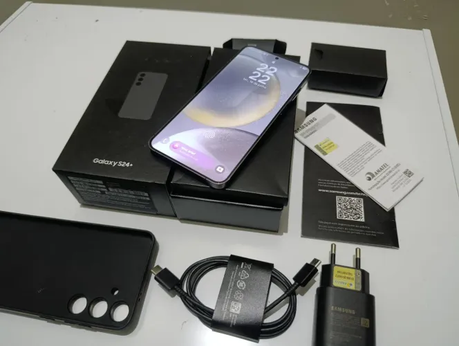 Galaxy S24 Plus 512GB Caixa e Carregador