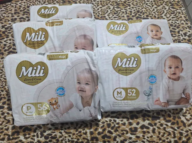 Vendo fralda Mili