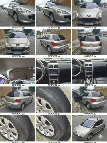Peugeot 307 Sed. Presence 1.6 Flex 16V 4P 2007