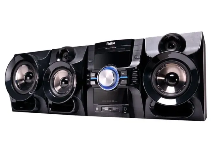 Mini System Philco - 1.100W de potência para animar sua festa!