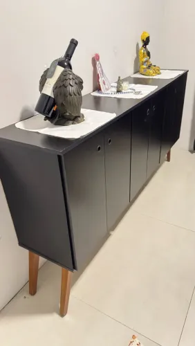 Balcão móveis Preto conservado