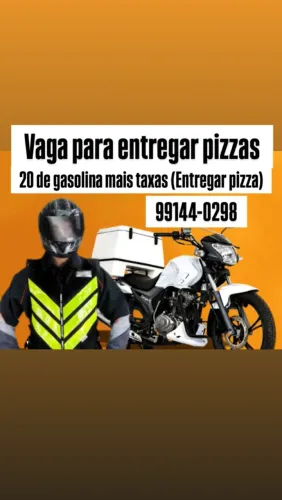 Entregas à noite pizzaria