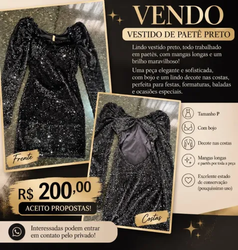 Venda de vestido!