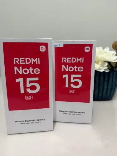 Redmi Note 15 5G NFC / 256GB de espaço e 8GB memória RAM