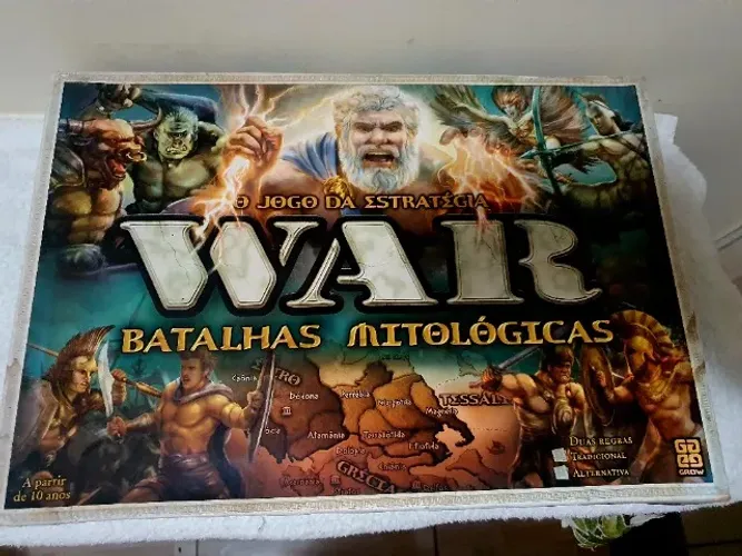 Jogo WAR Batalhas Mitológicas Grow Edição Especial Novo