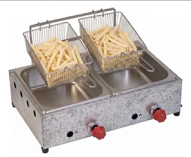 Fritadeira 2 Cubas A Gás 