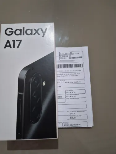 Samsung a17 128/4gb NOVO 1 ANO DE GARANTIA