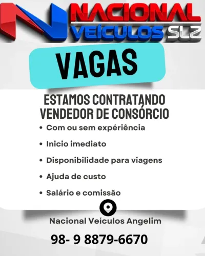 Vaga para vendedor(a)