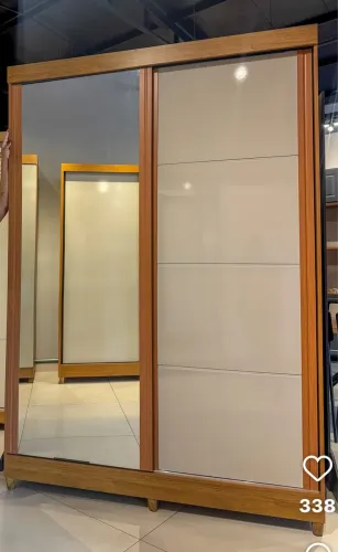 ROUPEIRO BÚZIOS COM ESPELHO MDF