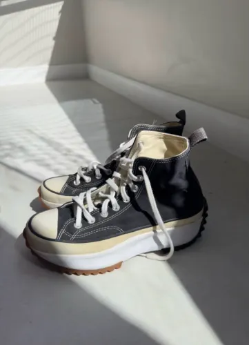 Tenis converse run star hike preto 38