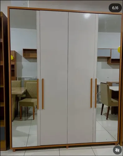 Guarda Roupa Casal 6 Portas 1.83 Greco Madetec - Novo e embalado!!