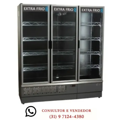 Refrigerador Expositor 3 Portas Polar Novo