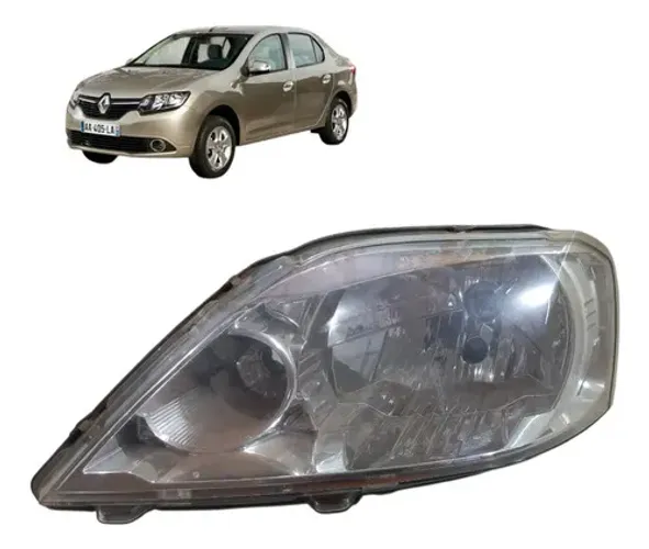 Farol Dianteiro Esquerdo Renault Logan 2011 2014