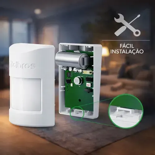 SENSOR DE MOVIMENTO S/FIO IVP1000 PET SF