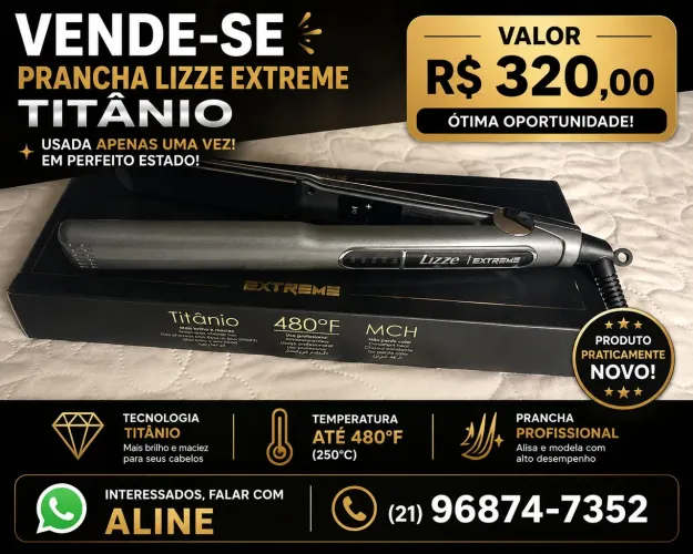  Chapinha profissional semi nova