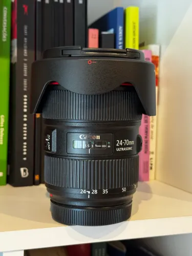 Lente Canon 24-70 2.8 L USM II - Impecável 