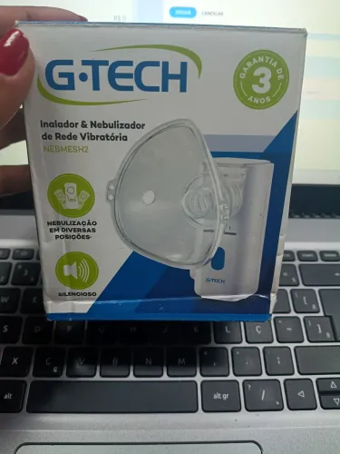 Inalador Nebulizador Compacto DC2 G-Tech