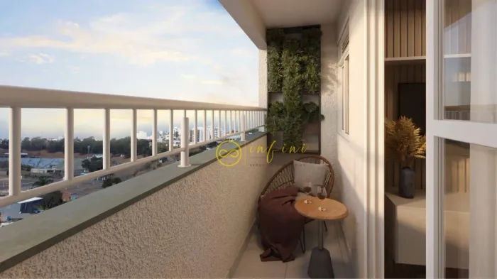 Apartamento Lançamento com 2 Quartos à venda, 44 m² por R$ 340.990 - Condomínio Don Paglia