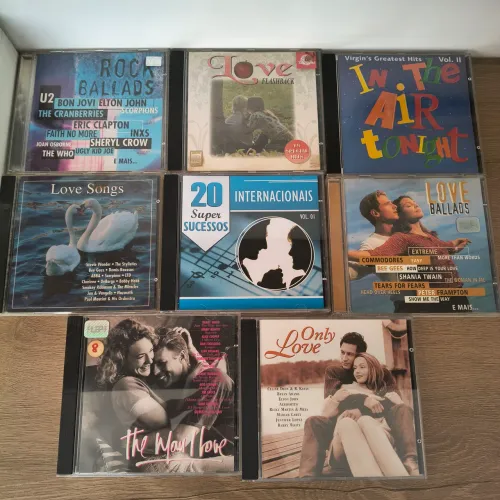 Lote CD - Flashback - 8 Cds