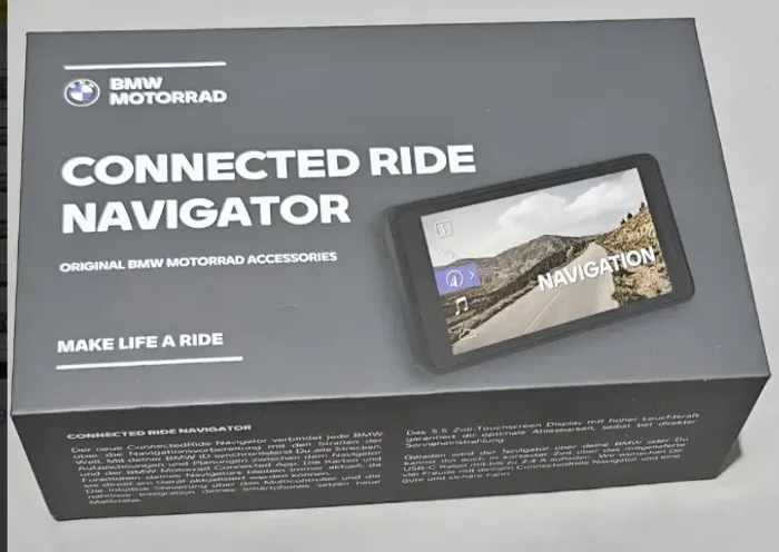 GPS para Motocicleta BMW Connect Ride Navigator VII
